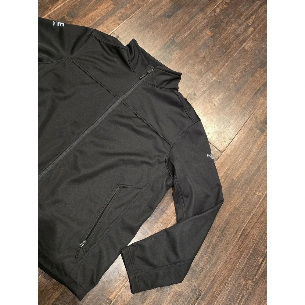 The North Face Jacket Mens Large Black Apex ClimateBlock Softshell Full‎ Zip